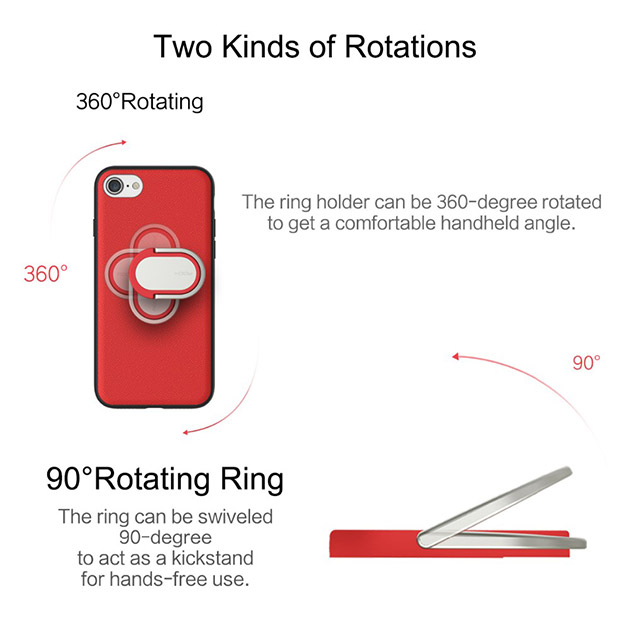 เคส iPhone 7 พร้อมแหวนด้านหลัง